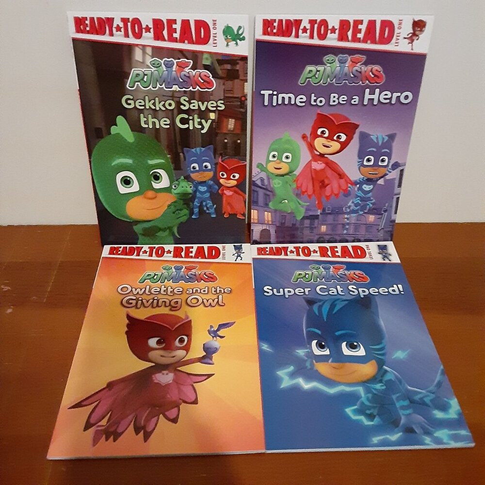 Ready To Read PJ Masks Level 1 Set of 4 books NEW